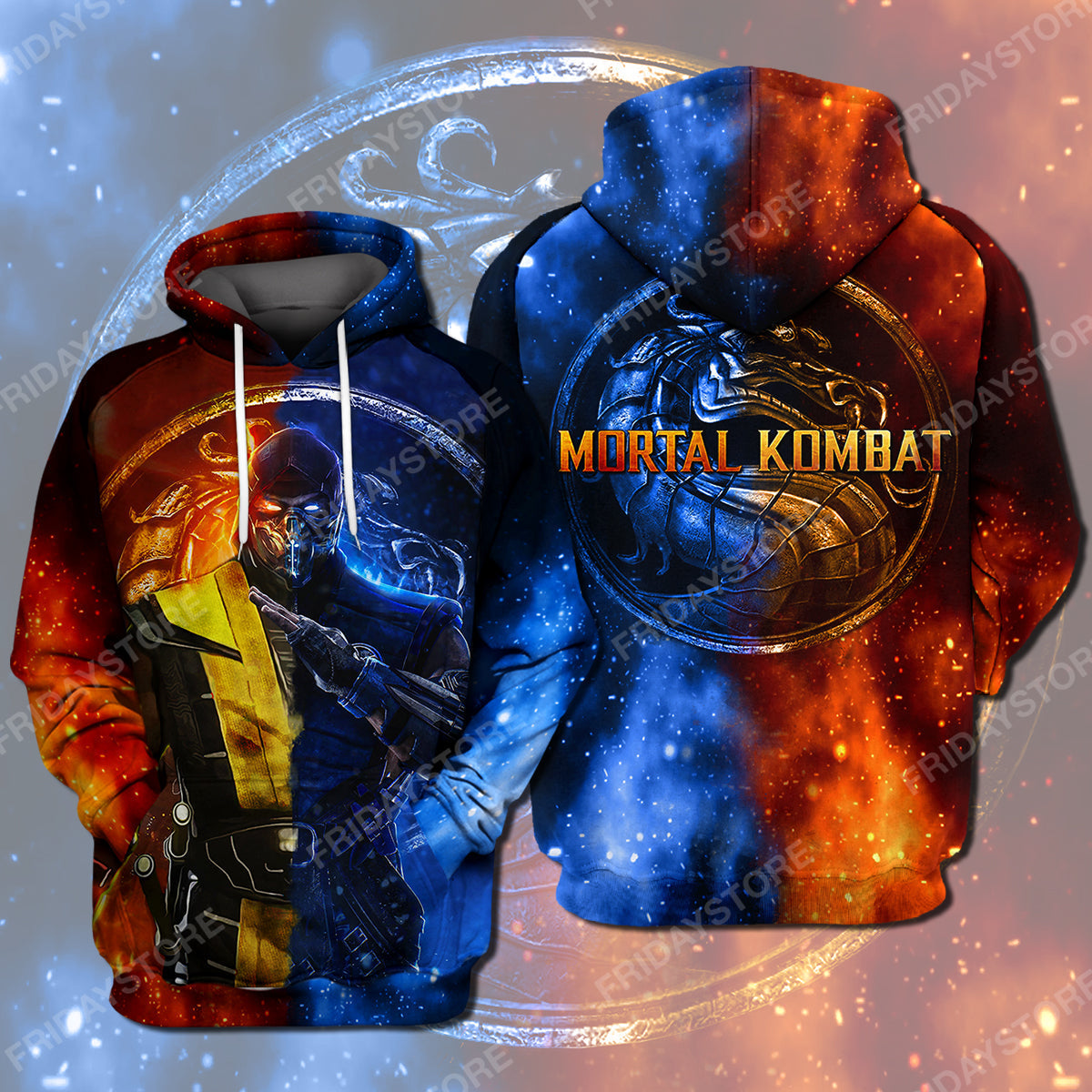 Mortal Combat Hoodie Scorpion Motarl Game T-shirt Cool Amazing Mortal Combat Shirt Sweater Tank