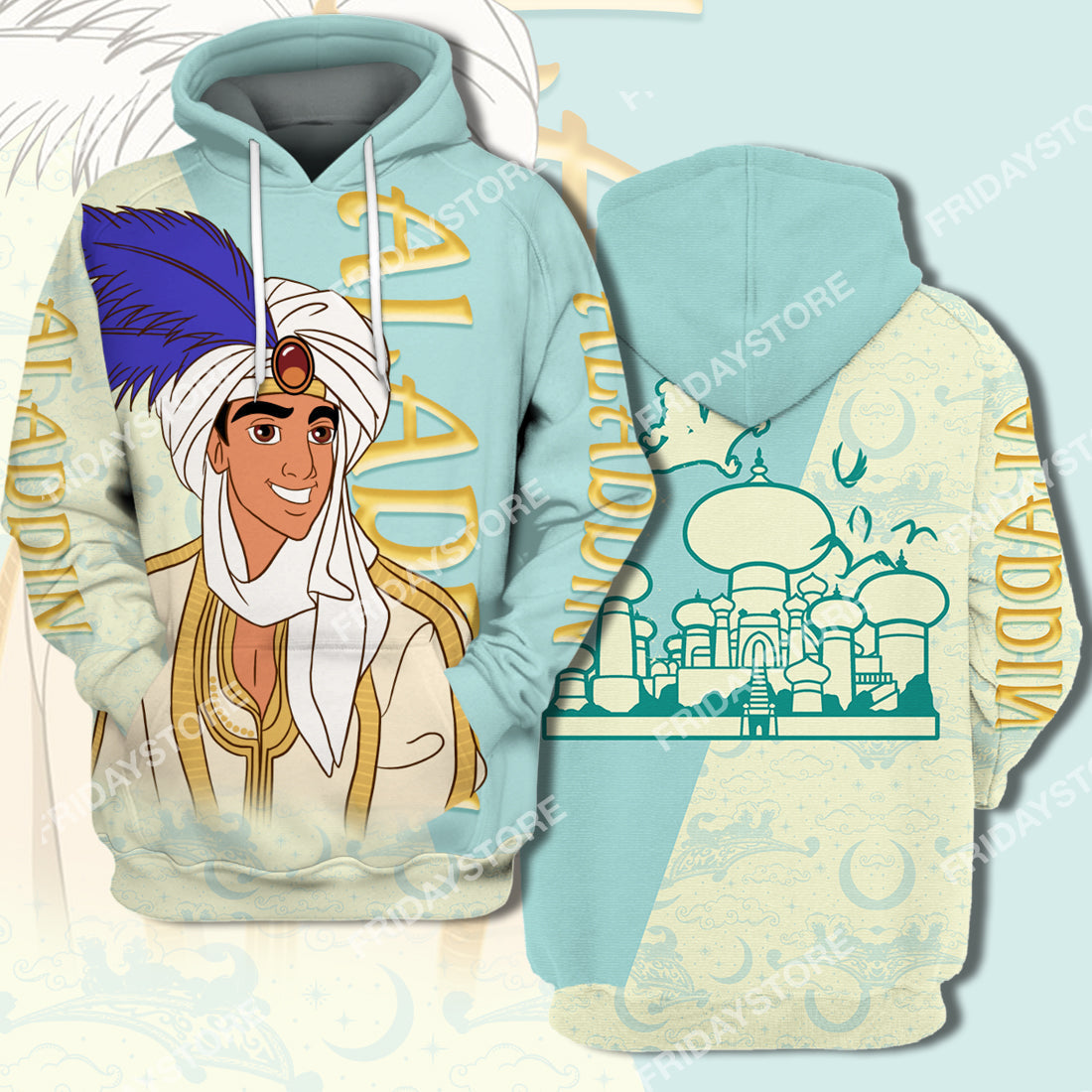 DN T-shirt Aladdin Couple T-shirt Awesome High Quality DN Aladdin Hoodie Shirt Sweater Tank