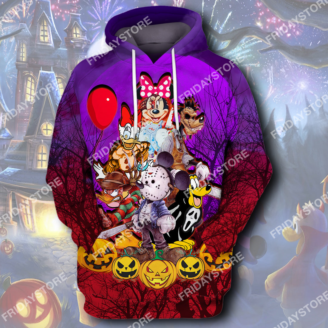 DN T-shirt DN Characters Cosplay Horror Halloween T-shirt Amazing High Quality DN Halloween Hoodie Sweater Tank