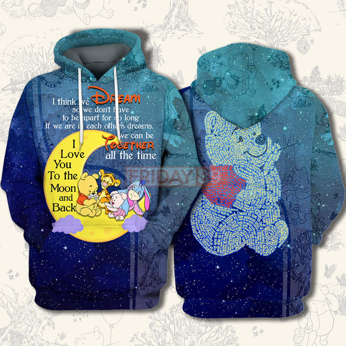 WTP T-shirt WTP I Think We Dream T-shirt Cute High Quality DN Hoodie Sweater Tank