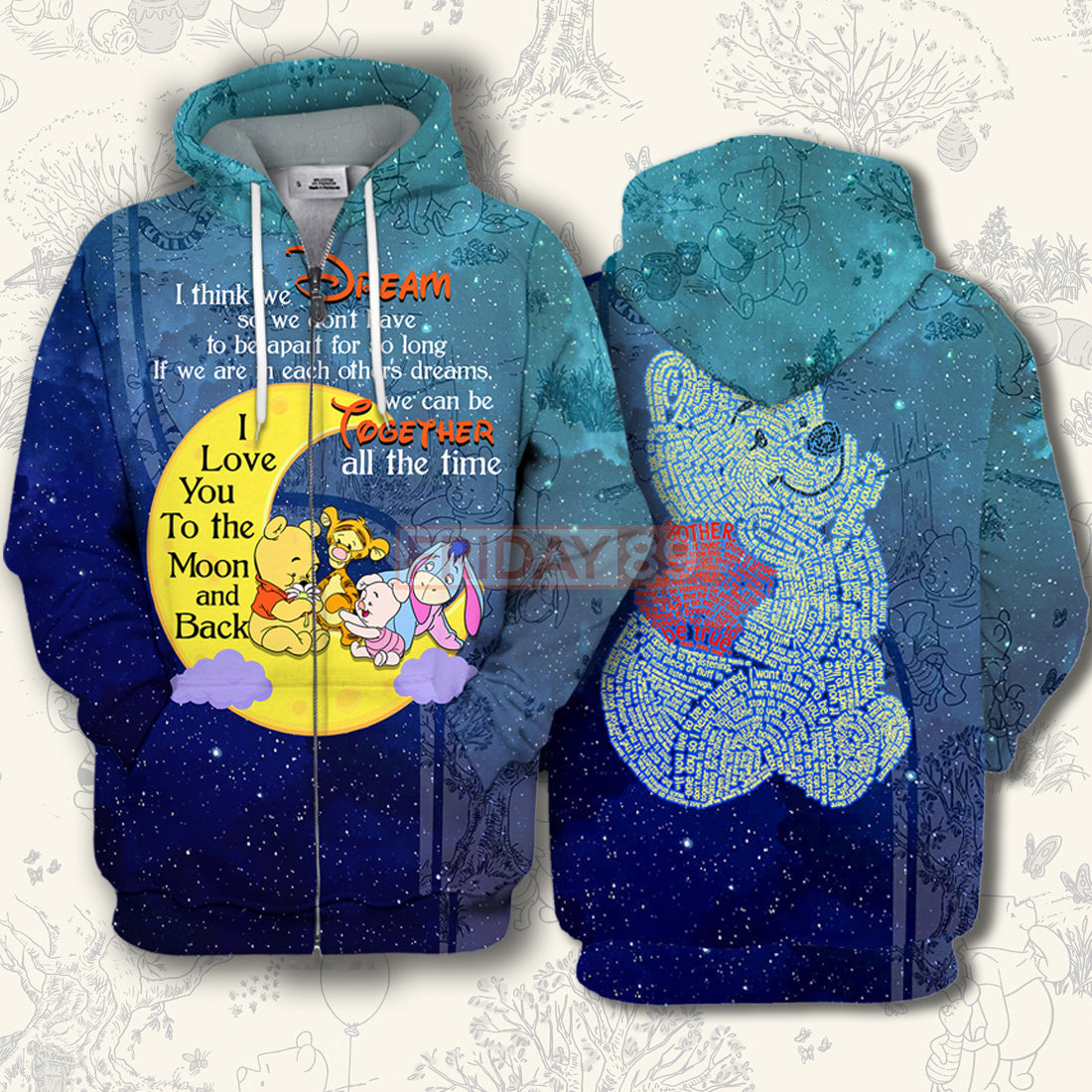 WTP T-shirt WTP I Think We Dream T-shirt Cute High Quality DN Hoodie Sweater Tank