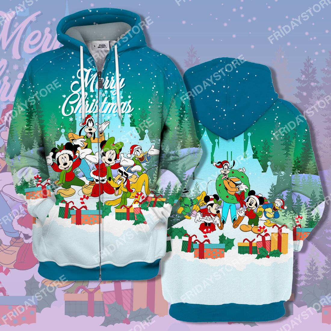 DN T-shirt Play Together Merry Christmas T-shirt Cute Amazing DN MK Mouse Hoodie