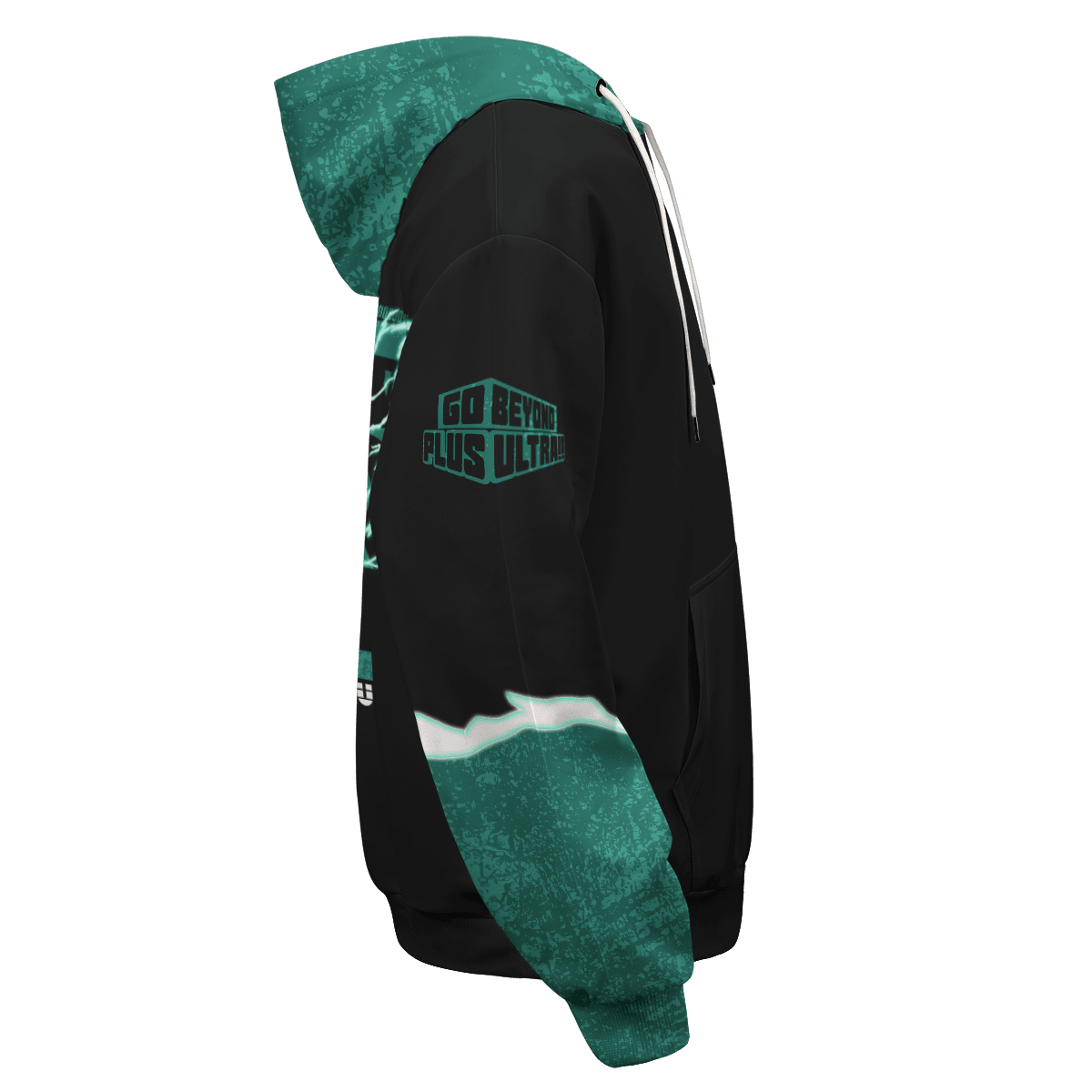 My Hero Academia Hoodie Boku No Hero Academia Apparel Izuku Midoriya Green Black Hoodie