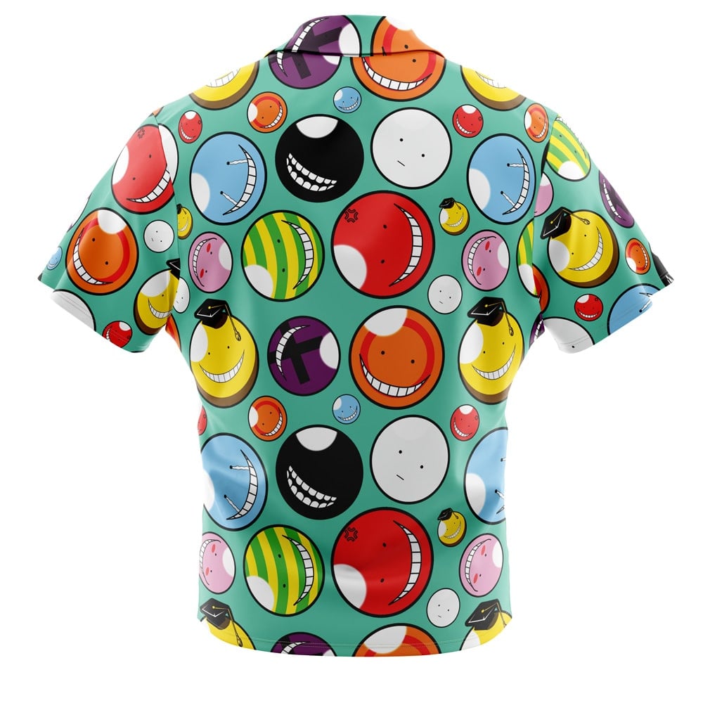 Koro-sensei Expressions Assassination Classroom Button Up Hawaiian Shirt