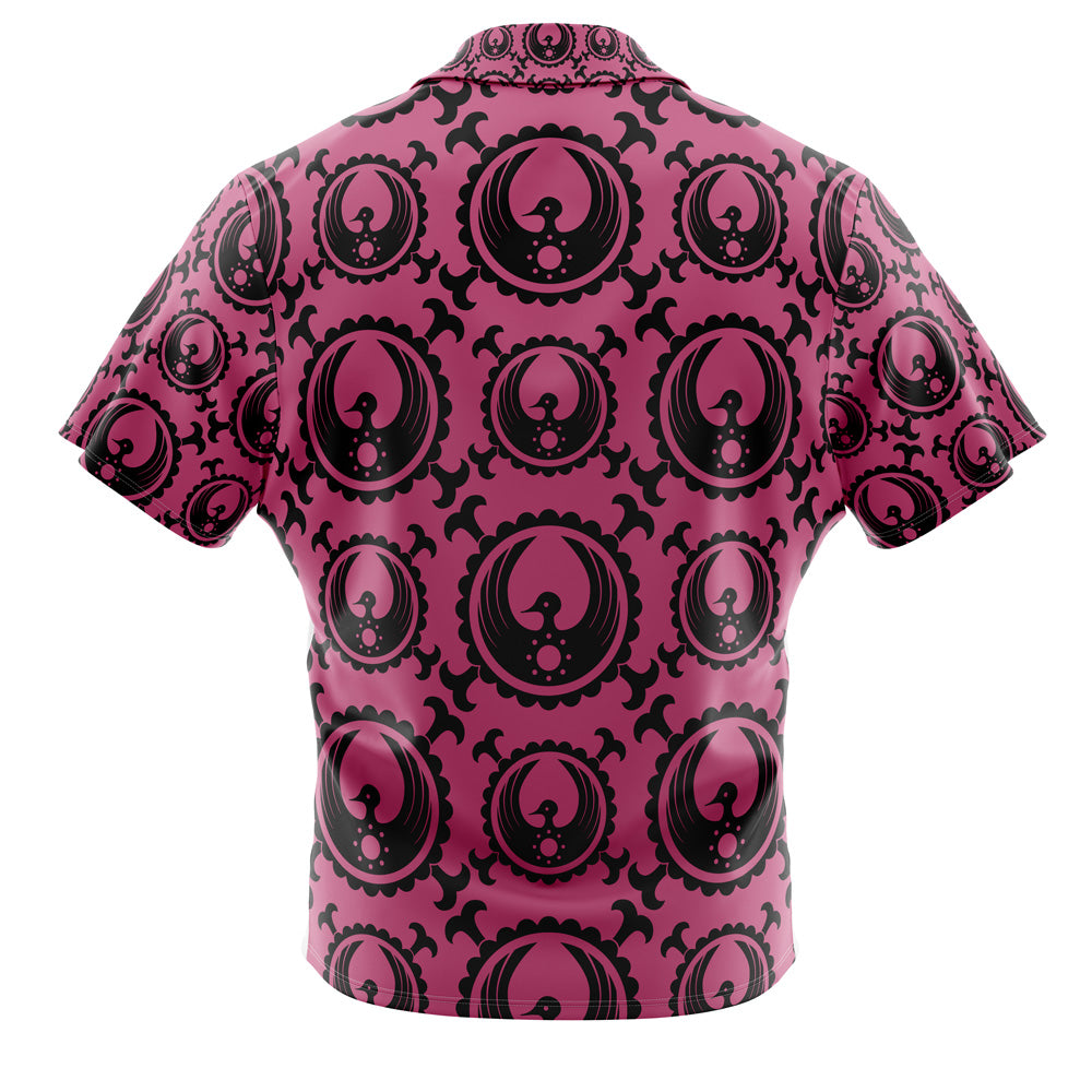 Kozuki Clan Crest One Piece Button Up Hawaiian Shirt