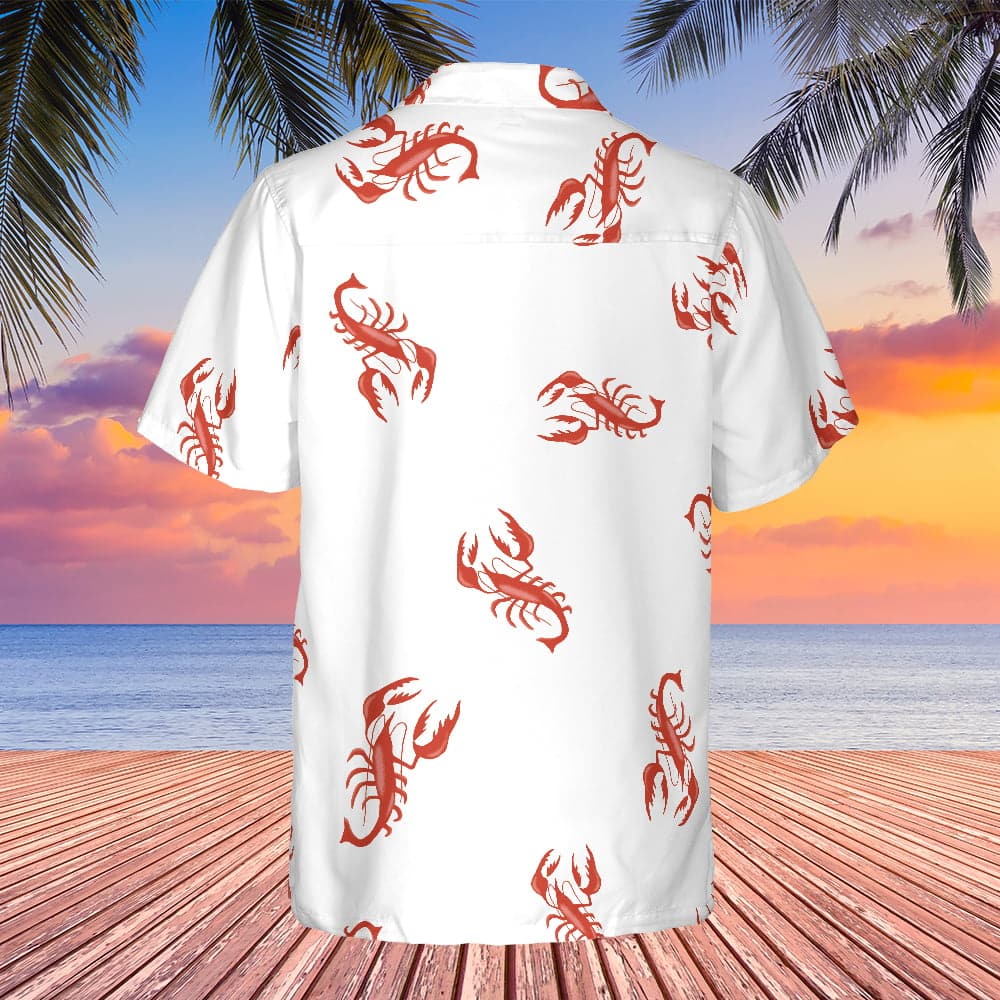Seinfeld Cosmo Kramer Lobster Hawaiian Shirt - Tazila