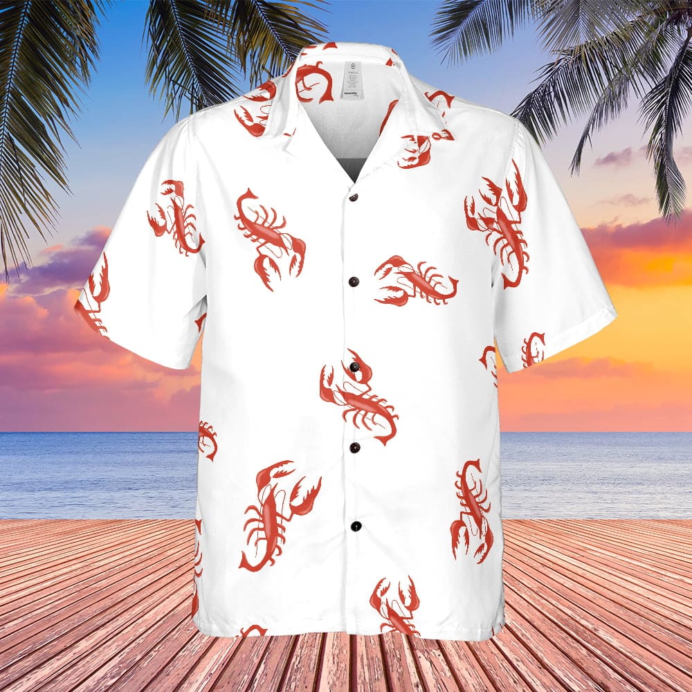 Seinfeld Cosmo Kramer Lobster Hawaiian Shirt - Tazila
