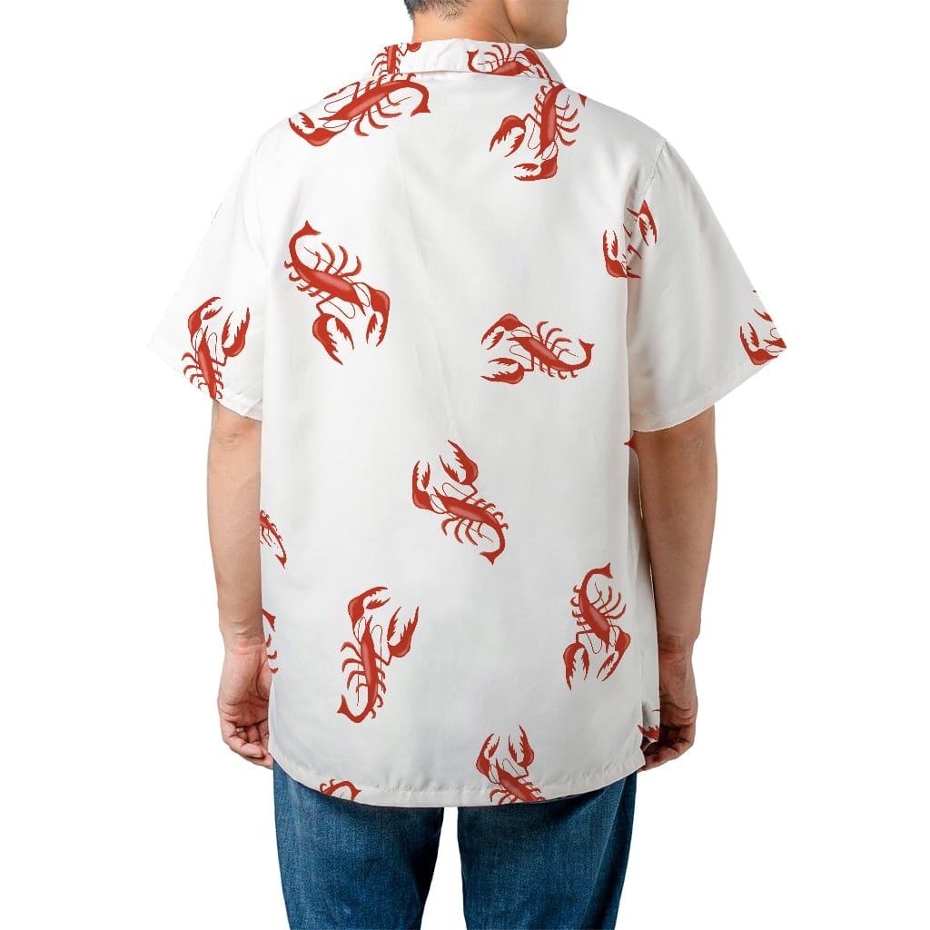 Seinfeld Cosmo Kramer Lobster Hawaiian Shirt - Tazila