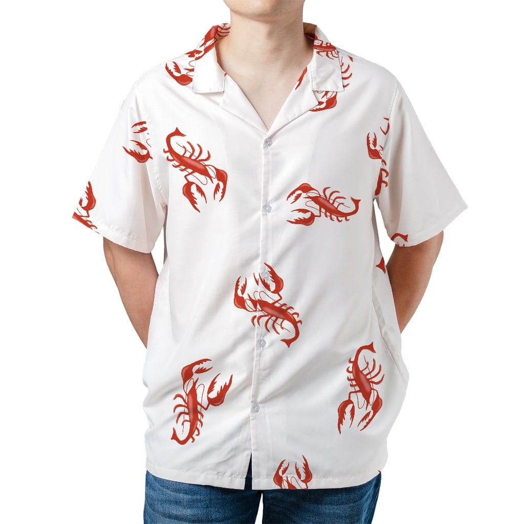 Seinfeld Cosmo Kramer Lobster Hawaiian Shirt - Tazila