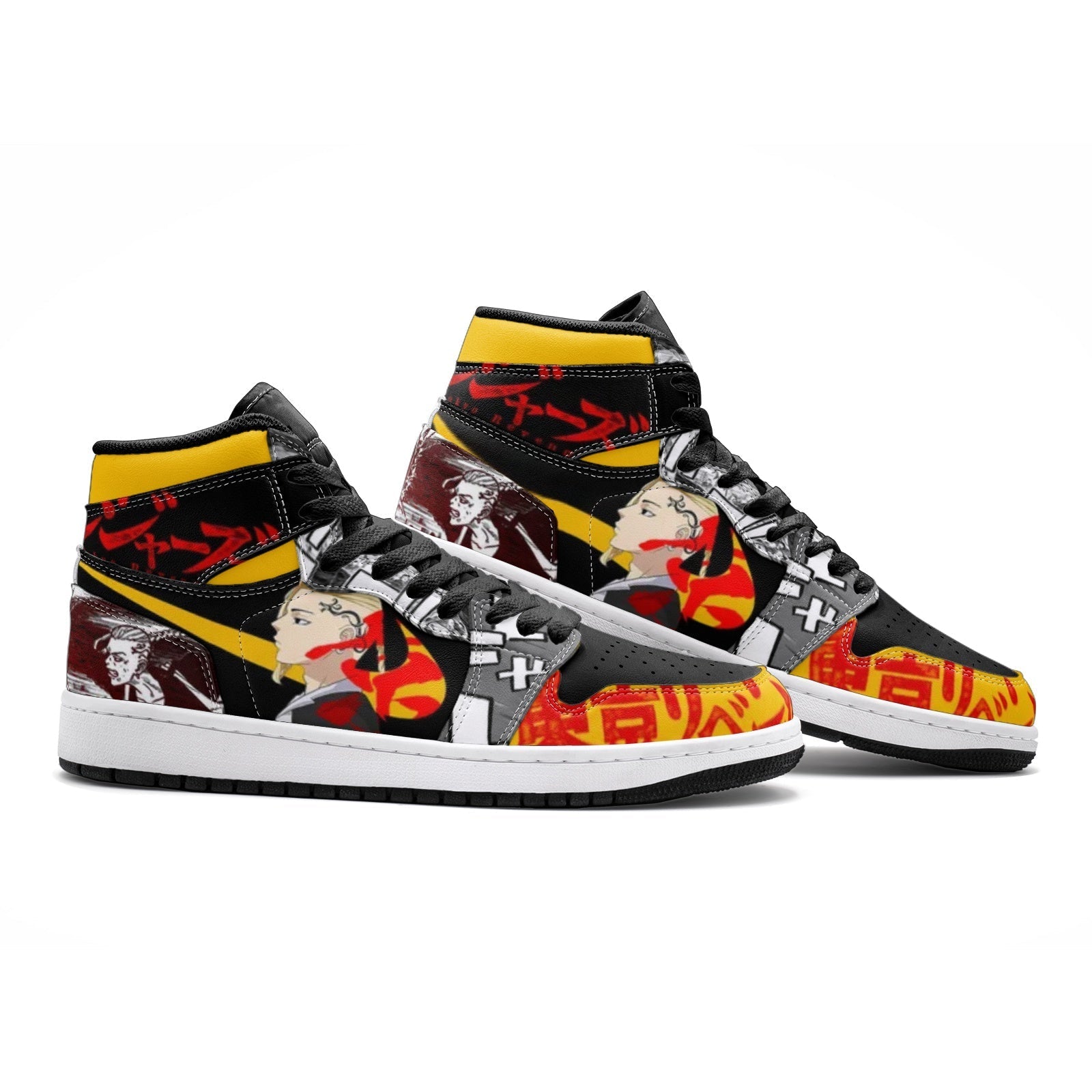 Mikey and Draken Tokyo Revengers JD1 Shoes