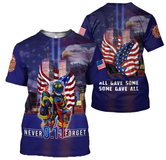 Patriot Day Shirt 9-11 All Gave Some Some Gave All Never Forget Eagle Shirt September 11th Shirt