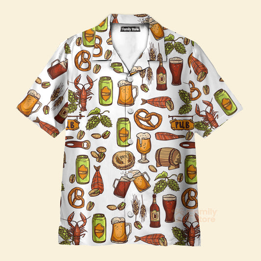 Let's Drink Premium Beer - Hawaiian Shirt