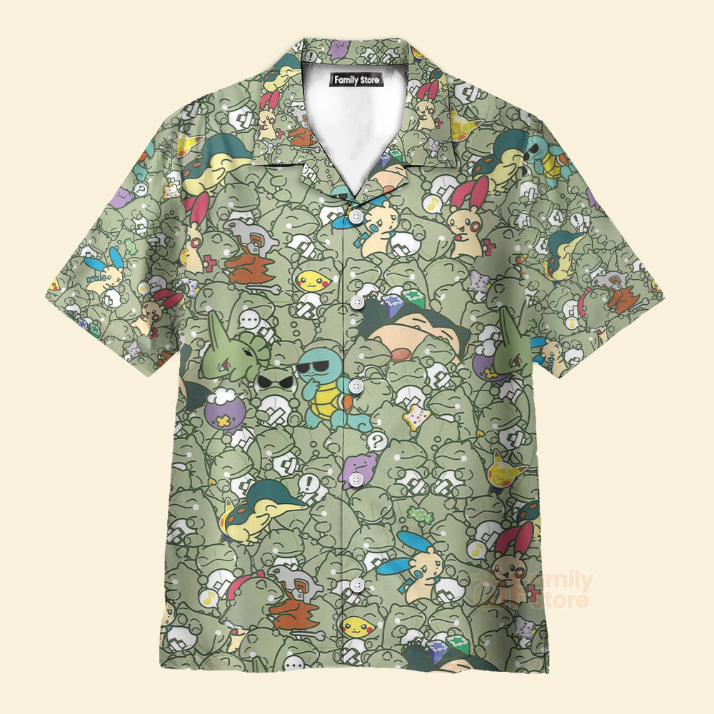 Epic PoMo Pattern Hawaiian Shirt