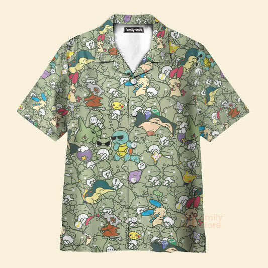 Epic PoMo Pattern Hawaiian Shirt