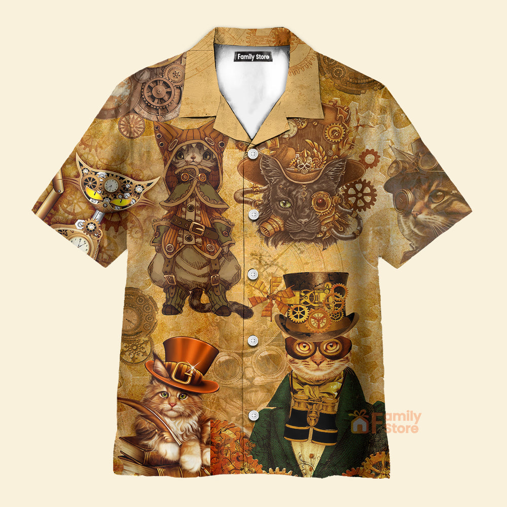 Cat Luxury Style - Hawaiian Shirt