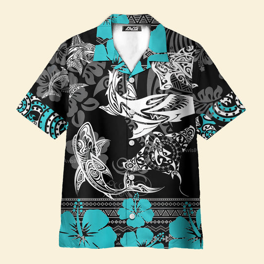 Shark Love Life - Hawaiian Shirt