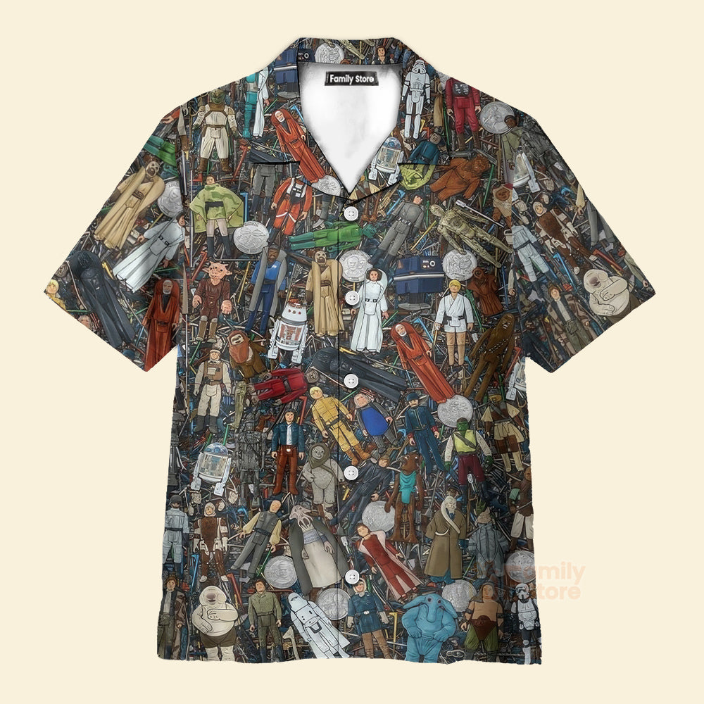 Stwa Characters Figures Hawaiian Shirt