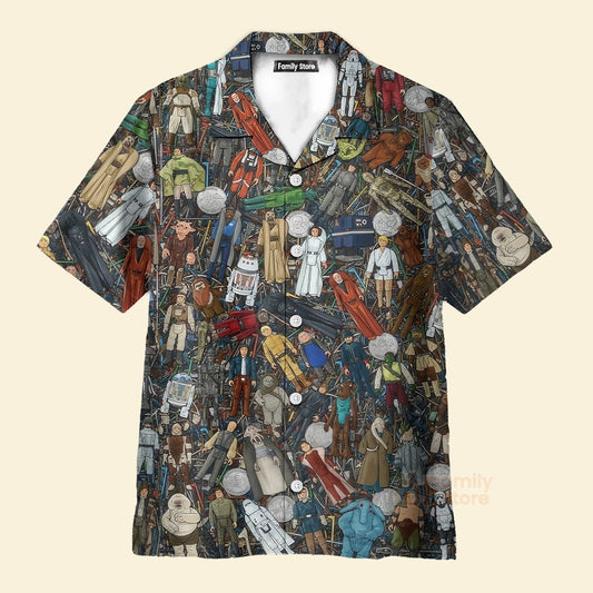 Stwa Characters Figures Hawaiian Shirt
