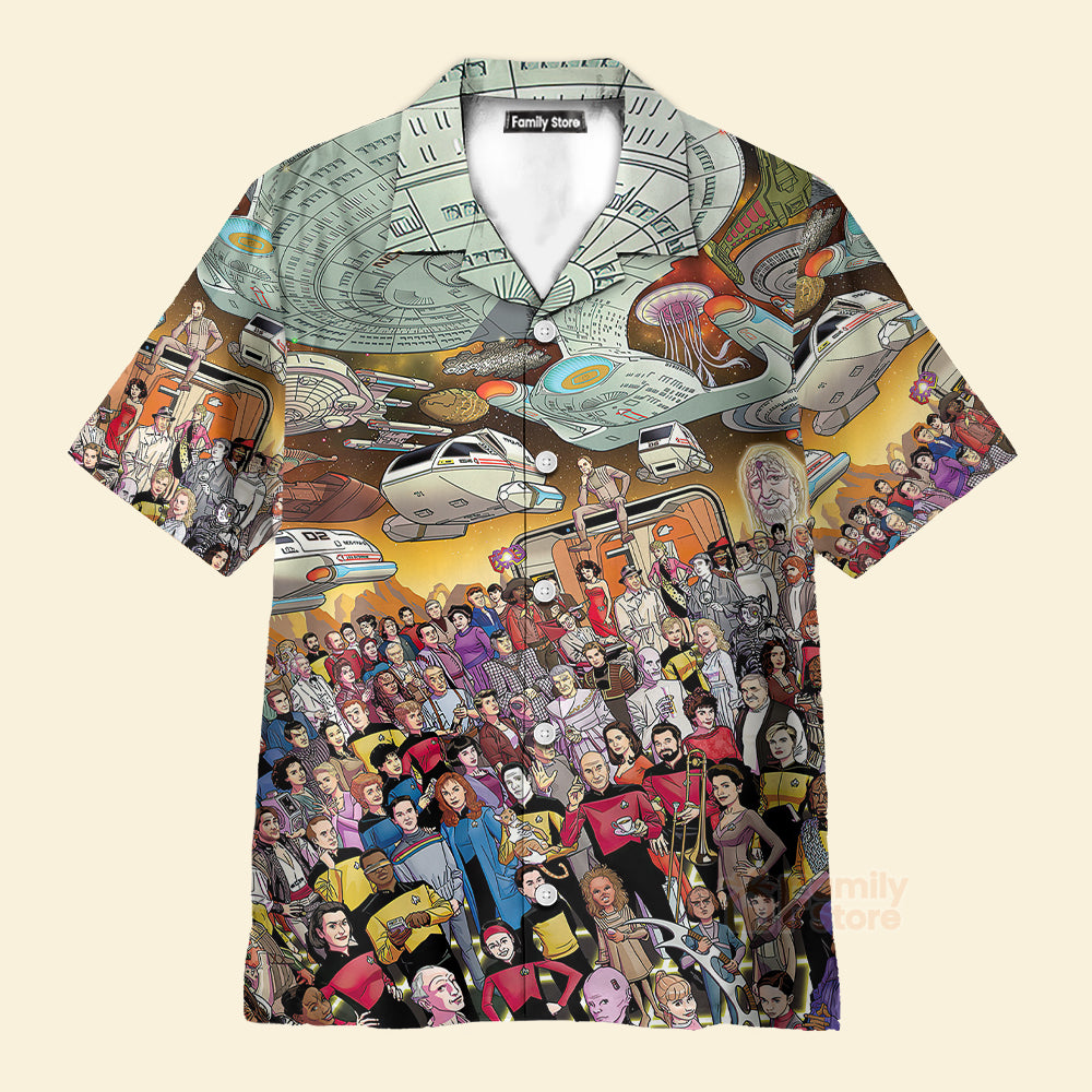 SaTr Alien Nation Hawaiian Shirt For Men And Women