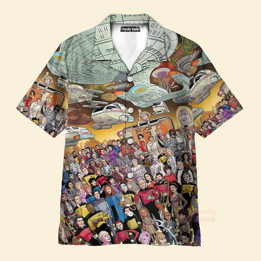 SaTr Alien Nation Hawaiian Shirt For Men And Women