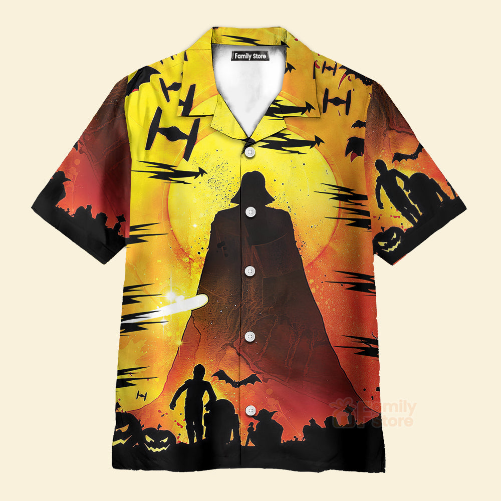 Stwa Darth Vader Halloween Hawaiian Shirt