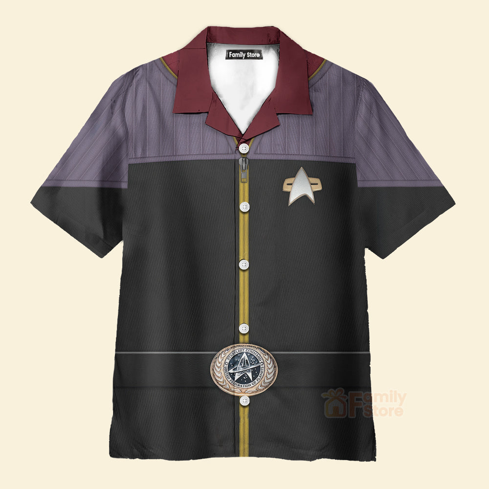 SaTr Flag Officer SaTr Cool Hawaiian Shirt