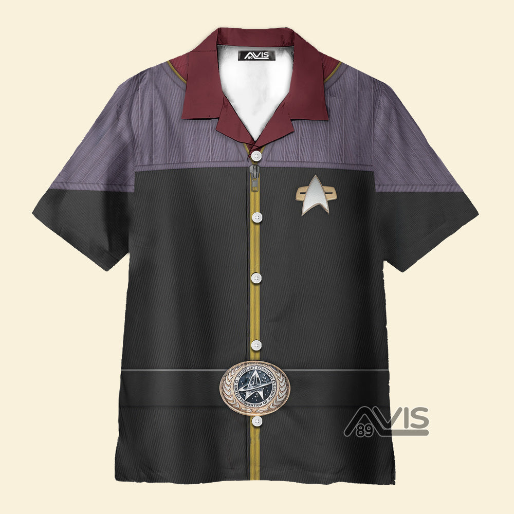 SaTr Flag Officer SaTr Cool Costume Cosplay - Hawaiian Shirt