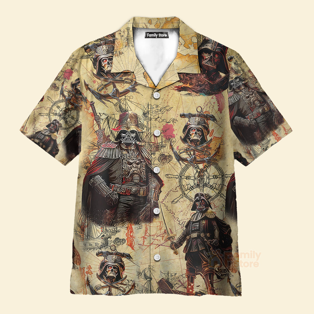 Stwa Darth Vader Pirates Hawaiian Shirt