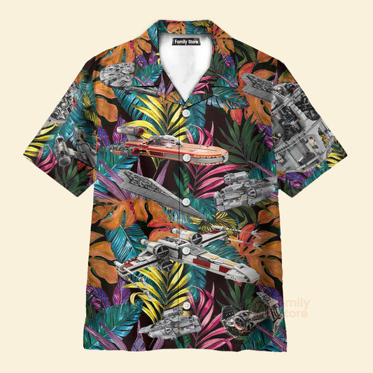 Star wars Lego Ship Tropical - Hawaiian Shirt