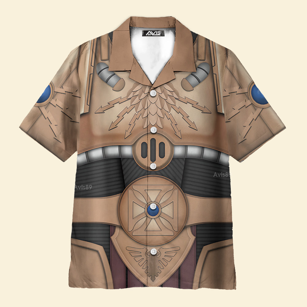 Allarus Custodian Osyr Archimaxes Adeptus Custodes - Costume Cosplay Hawaiian Shirt