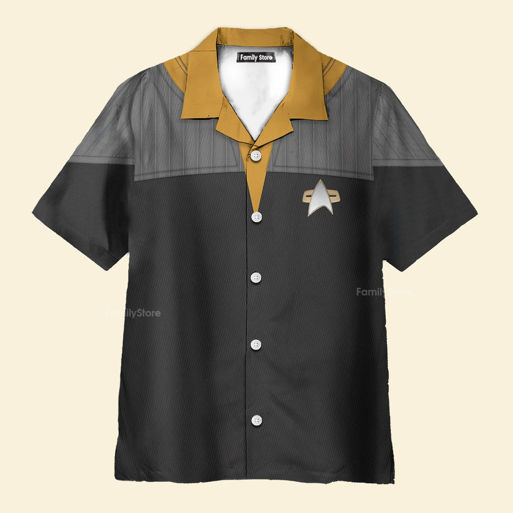 SaTr Standard Uniform 2370s Operations Division Cool Hawaiian Shirt