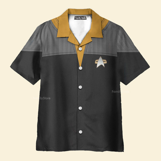 SaTr Standard Uniform 2370s Operations Division Cool Hawaiian Shirt