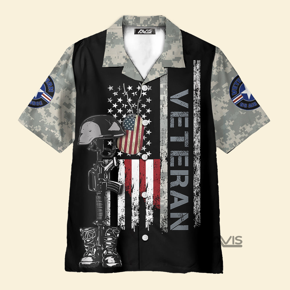 Us Air Force Veteran Hawaiian Shirt For Men & Women