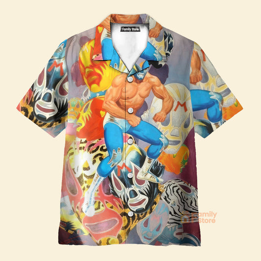Lucha Libre - Hawaiian Shirt
