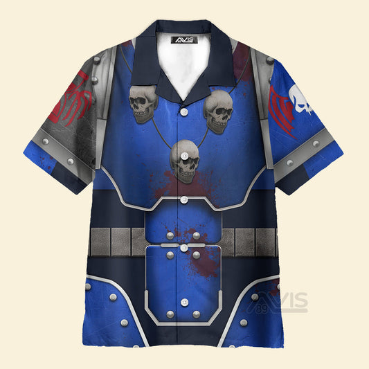 Warhammer Night Lords - Costume Cosplay Hawaiian Shirt CSWRH053