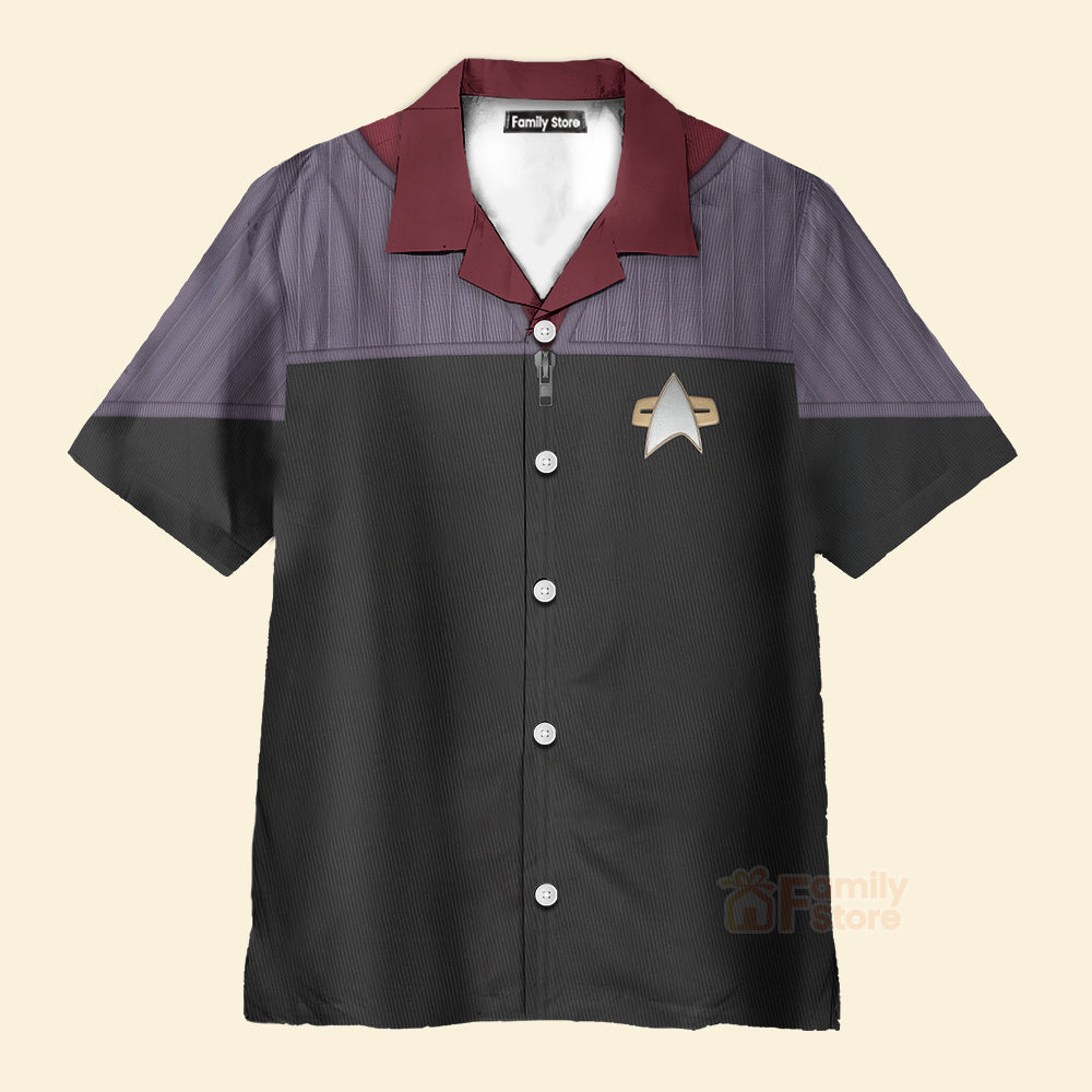 SaTr Jean-luc Picard Cool Hawaiian Shirt