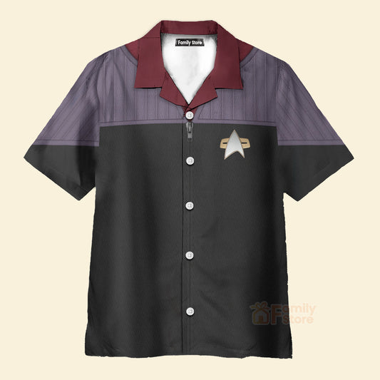 SaTr Jean-luc Picard Cool Hawaiian Shirt