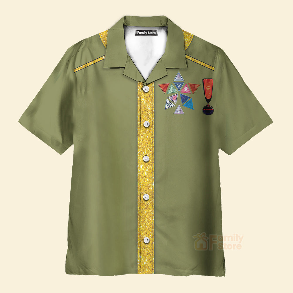 SaTr James T. Kirk Cool Hawaiian Shirt