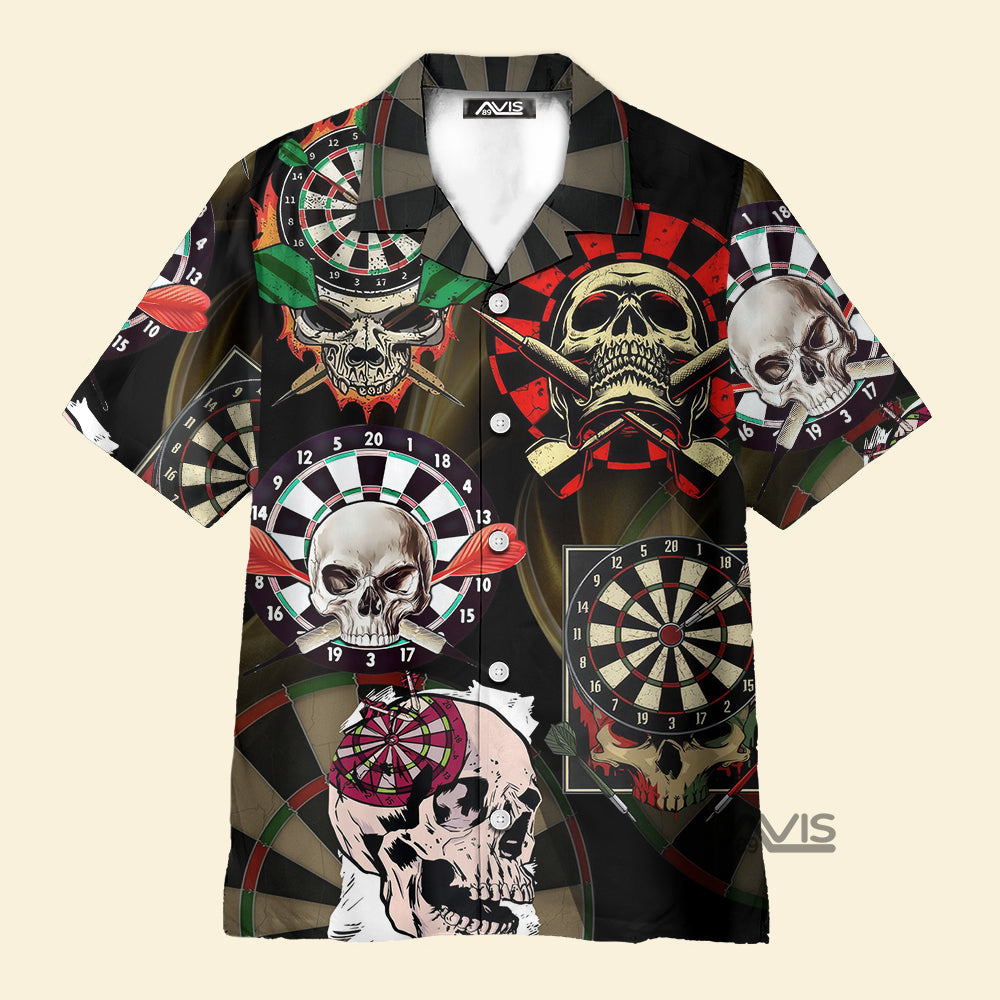 Skull Killer Darts - For Men And Women - Hawaiian Shirt
