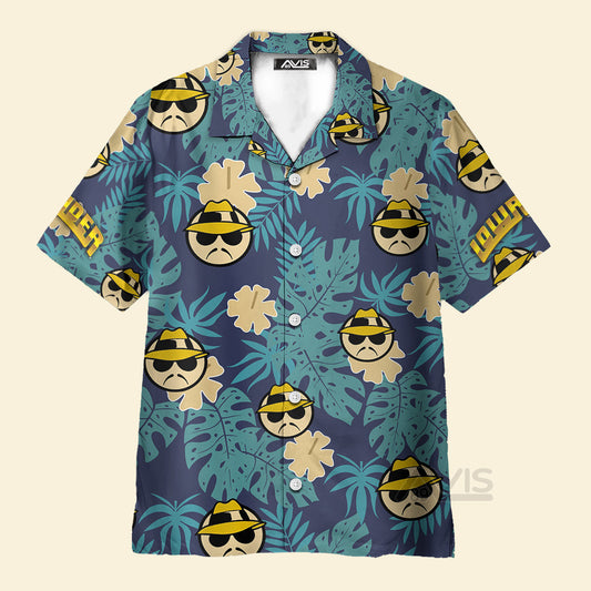 Lowrider Tropical Leaves - For Men And Women - Hawaiian Shirt