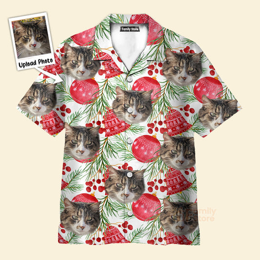 Custom Photo Dog, Cat Funny Photo For Men, Husband - Hawaiian Shirt