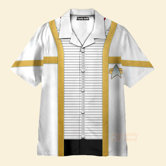 SaTr Insurrection Nemesis Mess Dress Uniform White Cool - Hawaiian Shirt