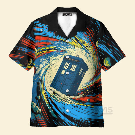 Police Box In The Universe Doctor Who Movie - Hawaiian Shirt