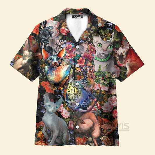 Cat All I Need Is Sphynx Cats - Gift For Cat Lovers - Hawaiian Shirt