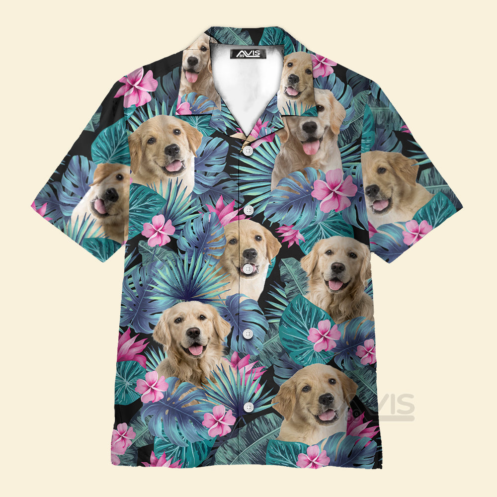 Tropical Golden Dog Hawaiian Shirt Summer Vibe