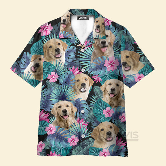 Tropical Golden Dog Hawaiian Shirt Summer Vibe