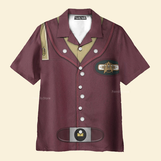 SaTr The Officer's Vest Hawaiian Shirt
