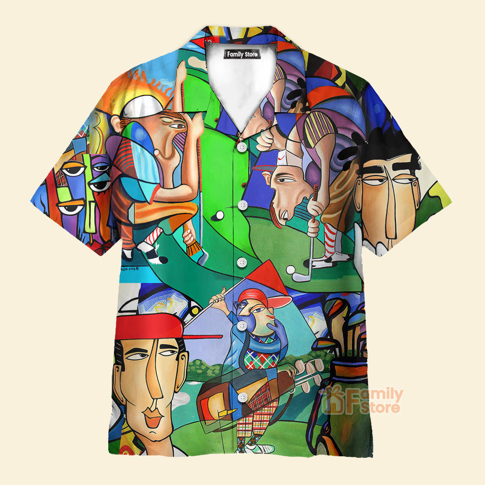 Golf That's What I Do I Play Golf I Know Thing - Hawaiian Shirt