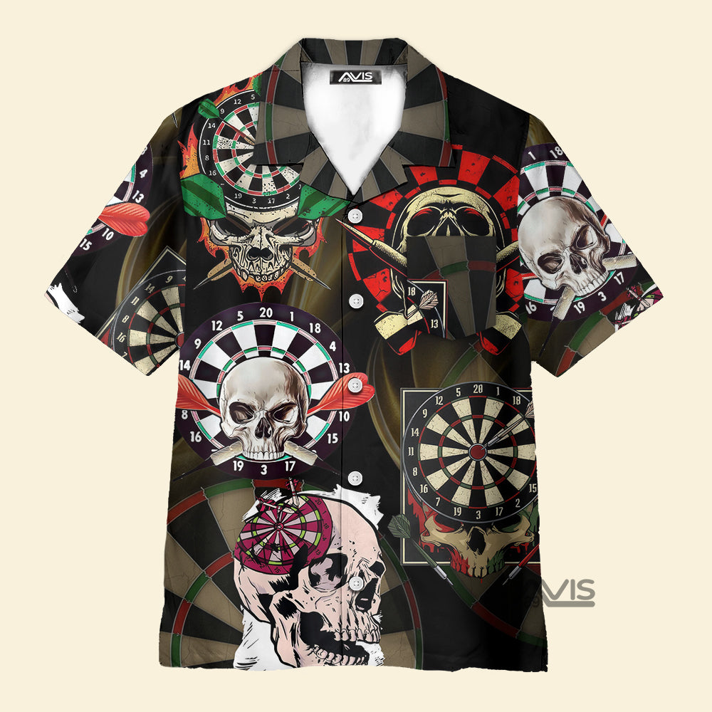 Skull Killer Darts - For Men And Women - Hawaiian Shirt