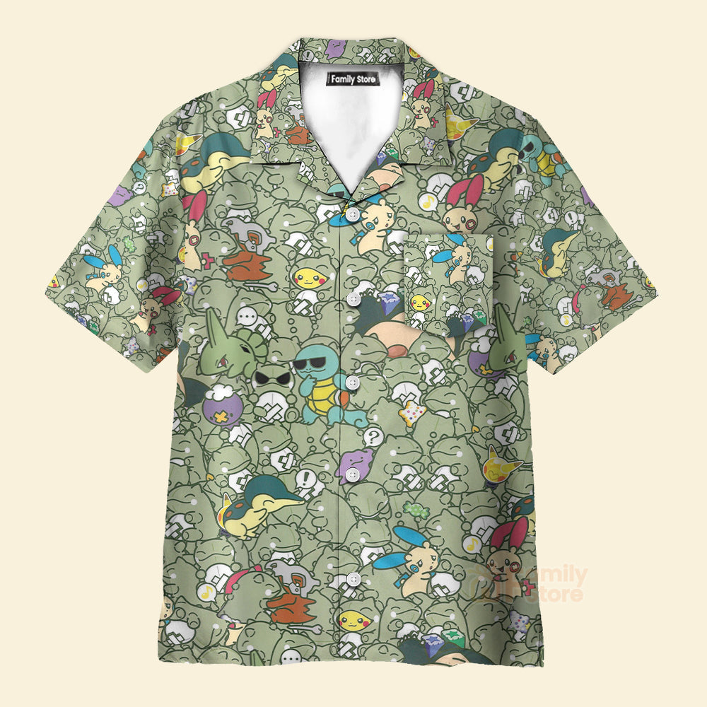 Epic PoMo Pattern Hawaiian Shirt
